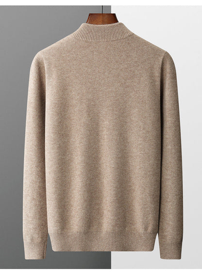 James® | Cashmere Sweater With Half Zipper