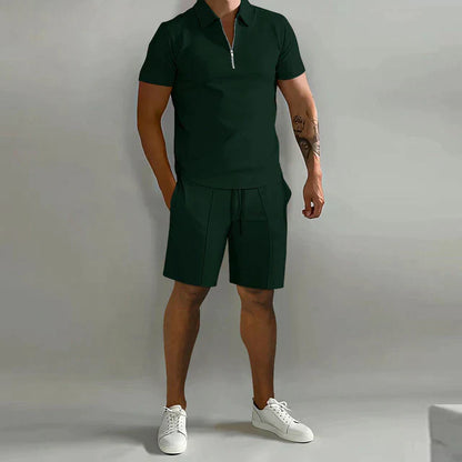 Malcom® | Luxury Polo & Short Summer Set