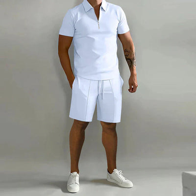 Malcom® | Luxury Polo & Short Summer Set
