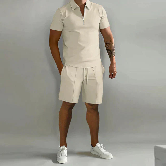 Malcom® | Luxury Polo & Short Summer Set