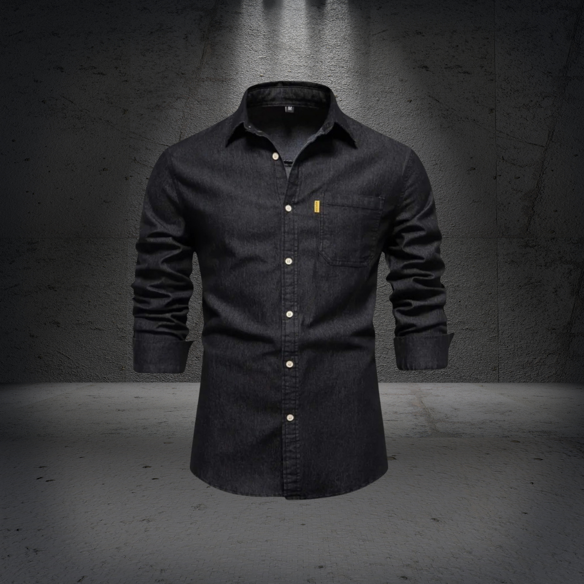 Eduardo® | Fashionable Slim Fit Denim Shirt