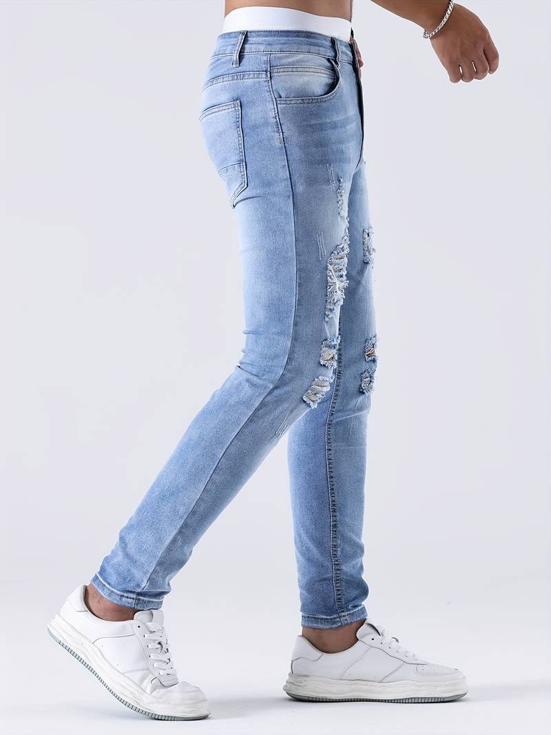 Frey® | Slim-Fit Jeans With Casual Rips
