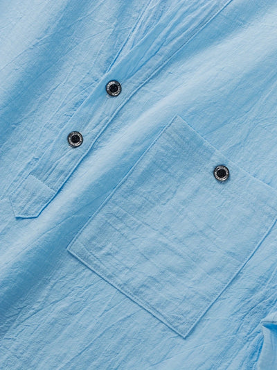 Nigel | Casual short-sleeved button-down shirt