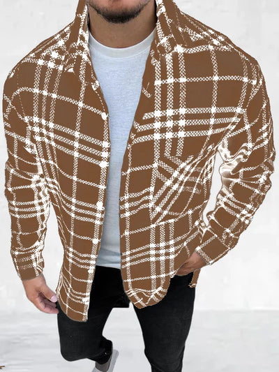 Elian® | Elegant Checked Shirt