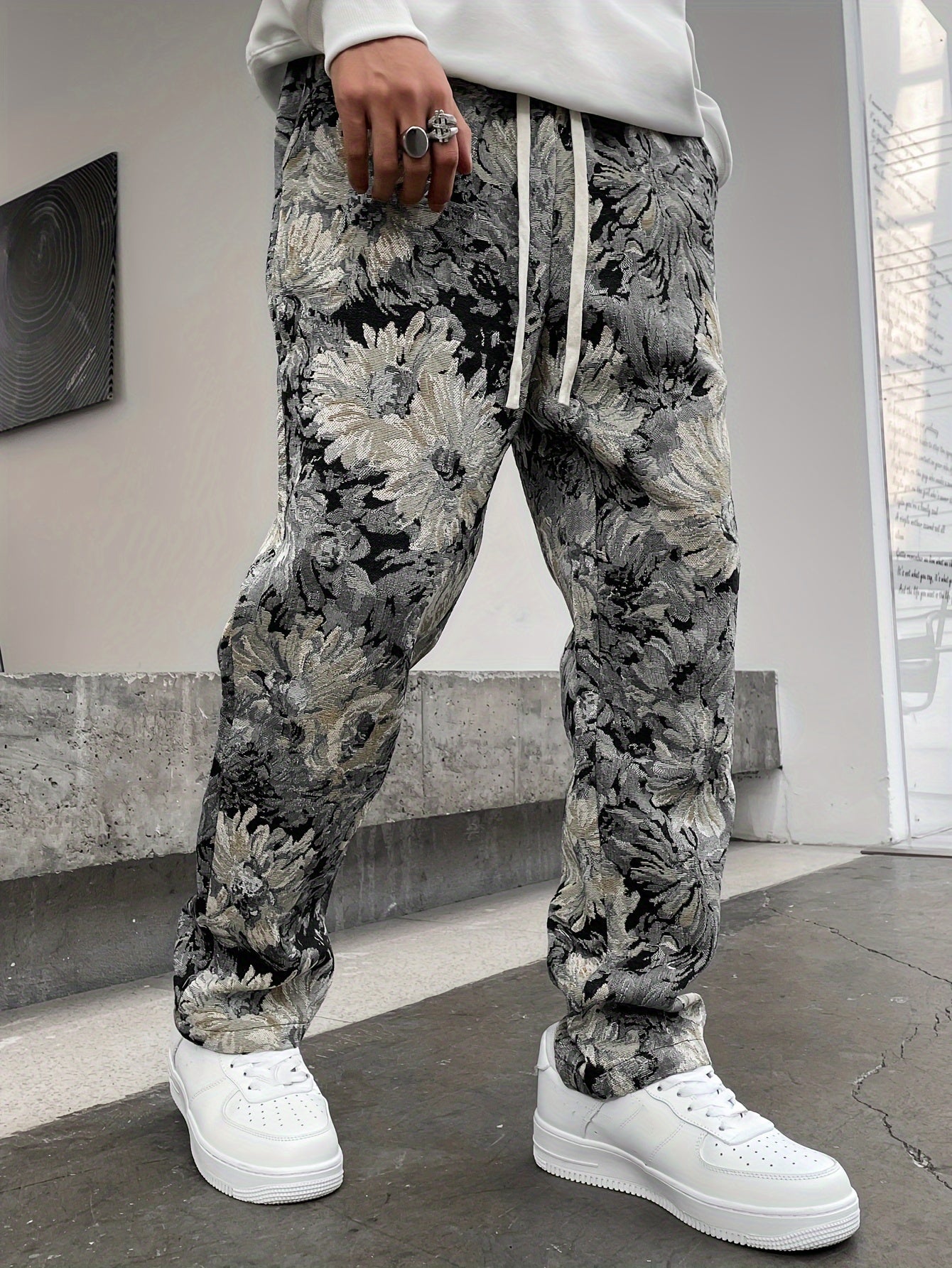 Acario® | Embroidered Track Pants