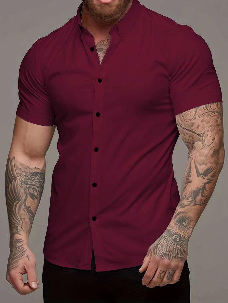Louella® | Casual Short Sleeve Shirt For Men
