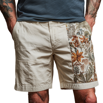 Zachary | Men'S Summer Fashion Printed Cotton Blended Casual Shorts