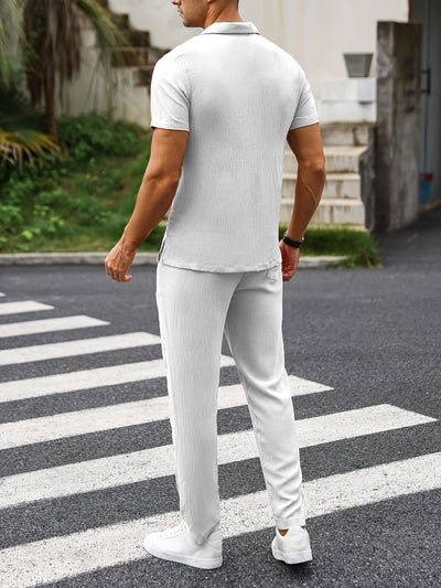 Quincy® | Two-Piece Casual Summer Outfit For Men