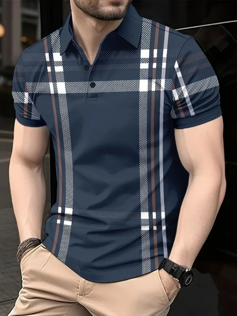 Dean® | Retro Short-Sleeved Shirt With A Classic Checked Pattern