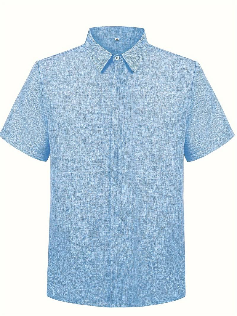 Elliot® | Stylish, Buttoned Short-Sleeved Shirt For Men