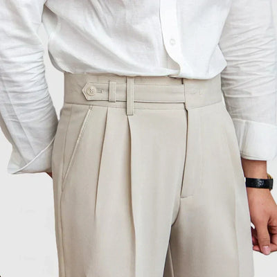 Severiano® | Straight Suit Trousers With High Waist