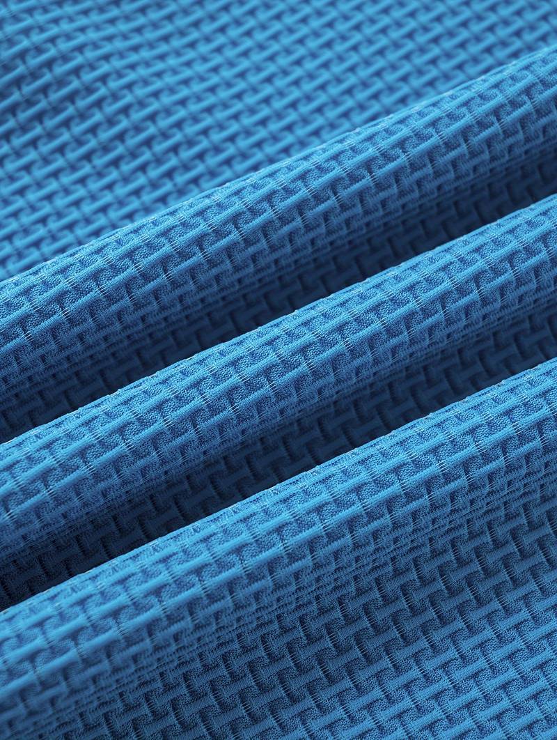 Luz® | Casual, Breathable Short-Sleeved Shirt With Half Buttons