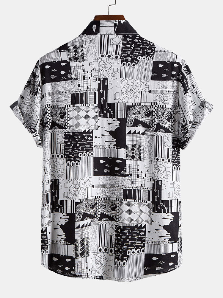Armonius® | Geometry Print Shirt