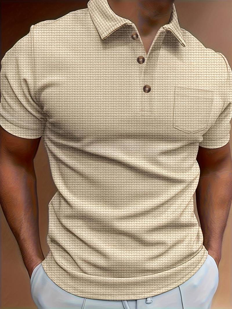 Don® | Breathable, Slim-Fitting Short-Sleeved Shirt With Half Button