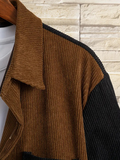 Enrique® | Color Block Retro Shirt For Men