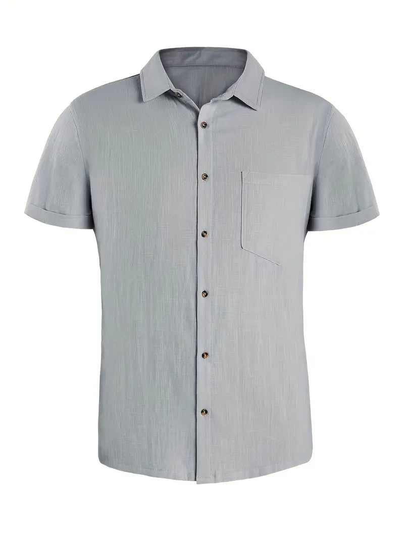 Dougie® | Stylish Short-Sleeved Shirt For Men