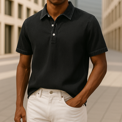 Kavan® | Denim Polo Shirt