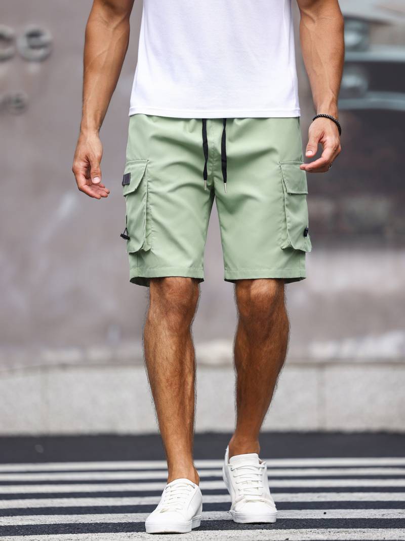 Orestes® | Trendy Men'S Cargo Shorts With Drawstring