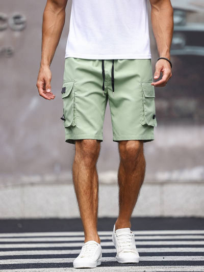 Grayson® | Trendy Men'S Cargo Shorts With Drawstring