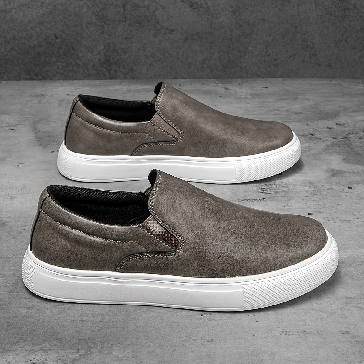 River | Casual Leather Slip-On Shoes