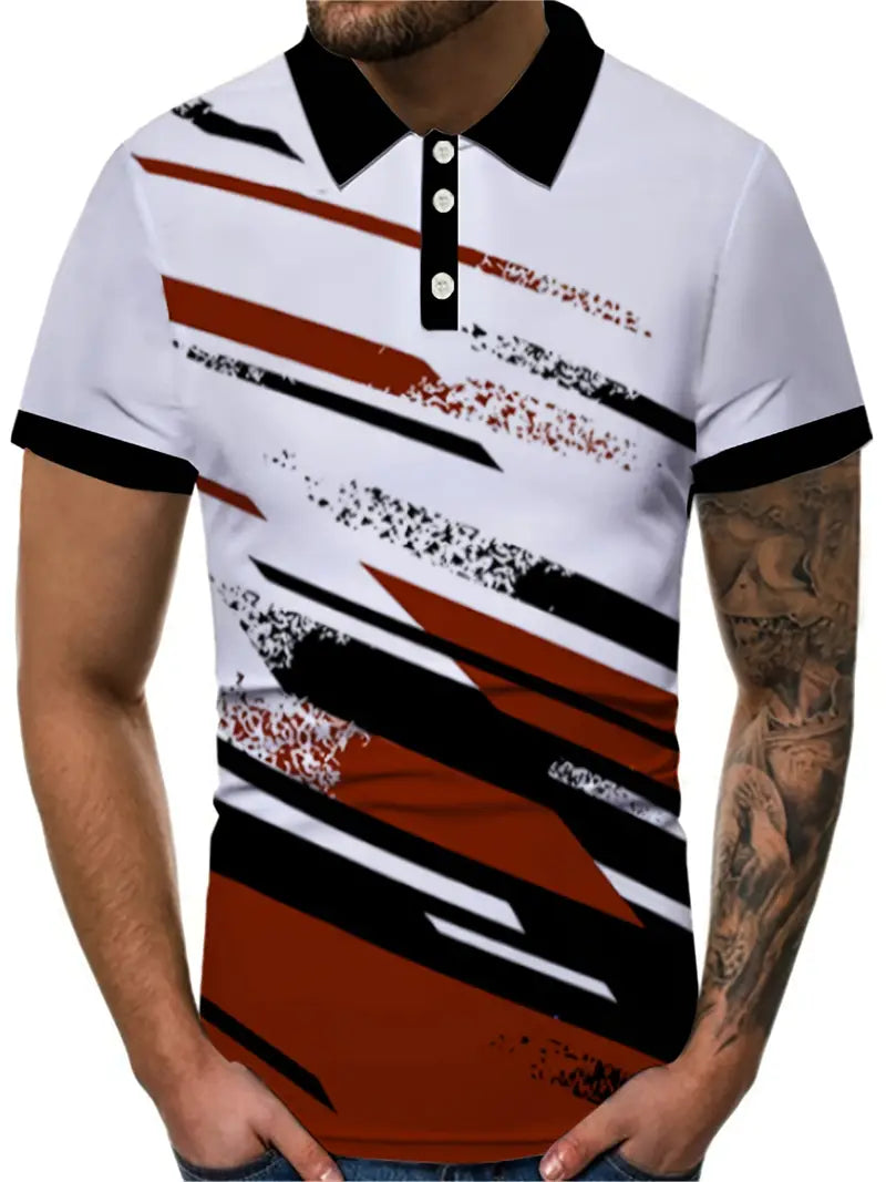 Luck® | Casual, Short-Sleeved T-Shirt With Striped Print