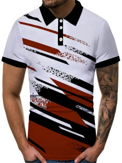 Luck® | Casual, Short-Sleeved T-Shirt With Striped Print