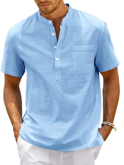 Donald® | Stylish No-Short Sleeve Shirt For Men