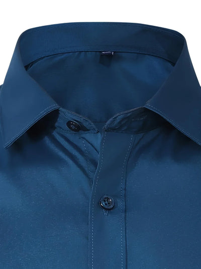 Omar | Elegant long-sleeved button-down shirt