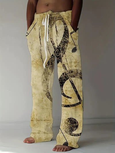 Gáspar® | Wide-Leg Trousers With Drawstring For Men