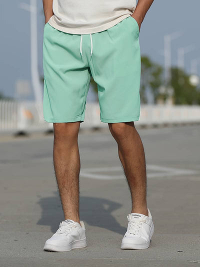 Ike® | Slightly Stretchy Shorts With Graphic Drawstring
