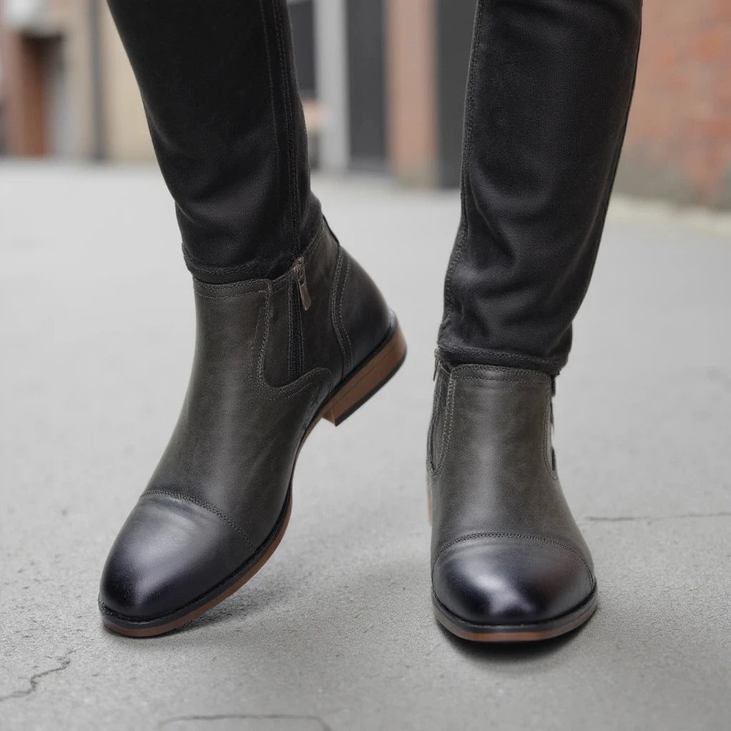 Christopher | Leather Chelsea Boots