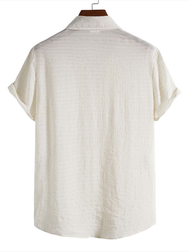 Jonathan® | Textured Fabric Short Sleeve Shirt