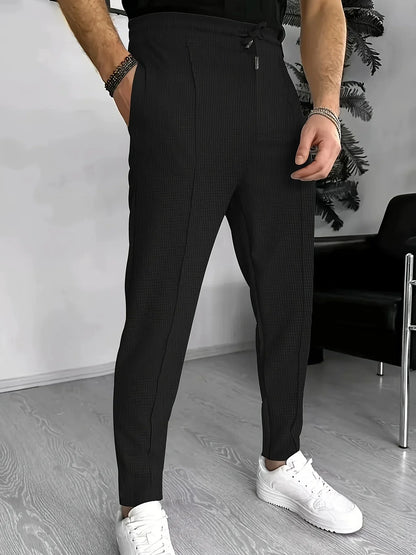 Zackary® | Stylish Checkered Slim-Fit Trousers