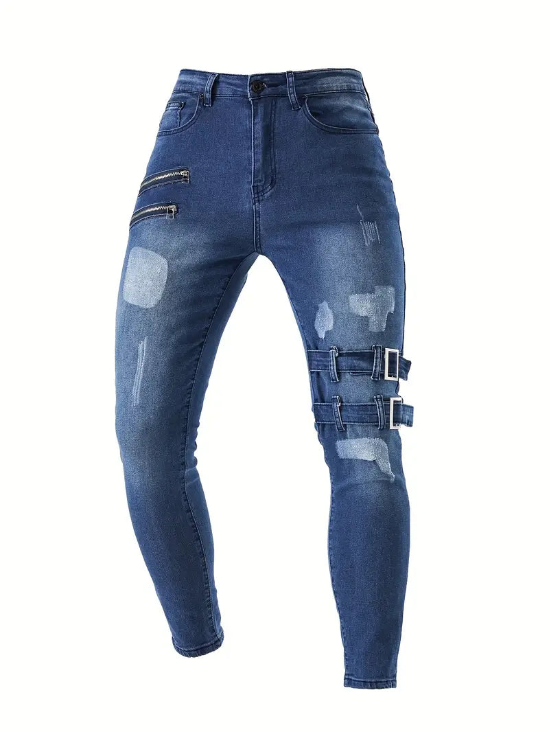 Indiana® | Casual Biker Jeans For Men