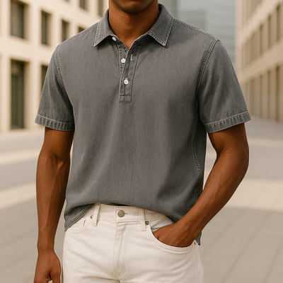Kavan® | Denim Polo Shirt