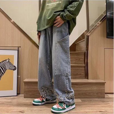 Jediah® | Wide Leg Baggy Pants