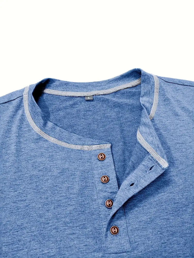 Malcolm | Short-sleeved button-down T-shirt