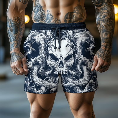 Uriah | Men'S Summer Fashion Street Style Printed Casual Shorts