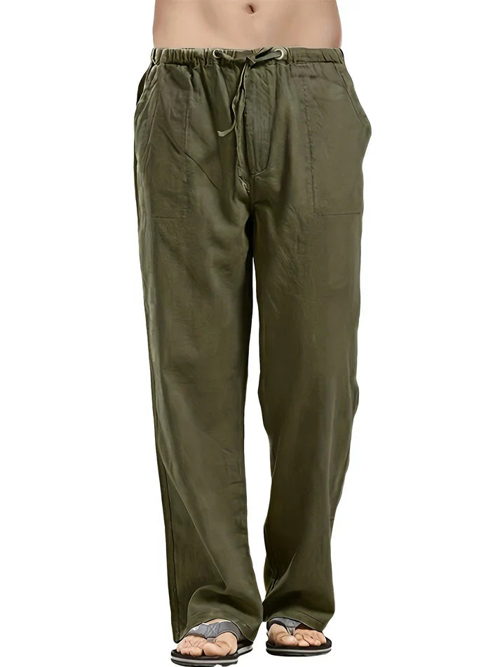 Asher® | Linen Summer Trousers