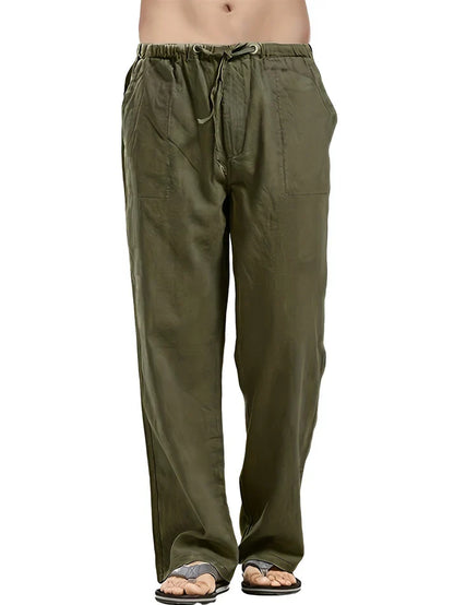 Asher® | Linen Summer Trousers