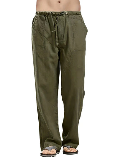 Asher® | Linen Summer Trousers