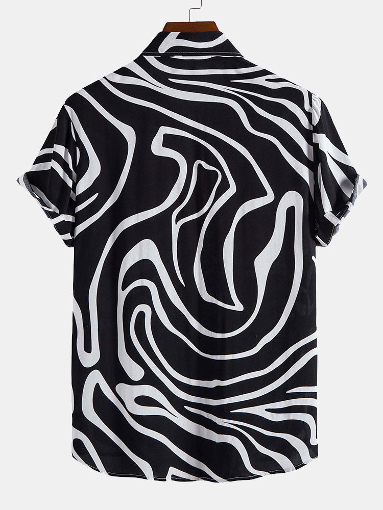 Anselm® | Swirl Print Shirt