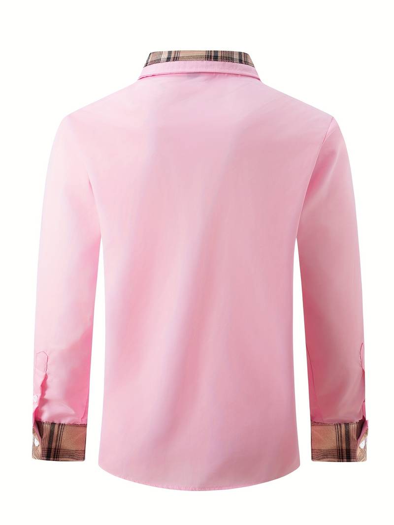 Louann® | Classic Long-Sleeved Shirt In A Checked Design