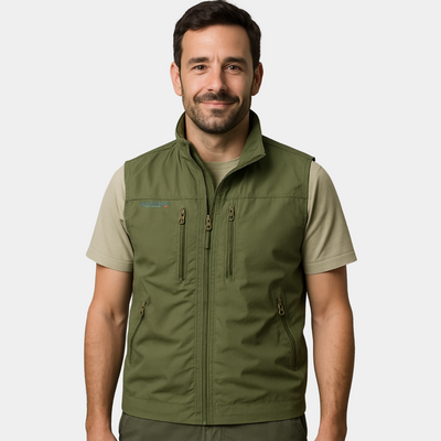 Justin® | Breathable Cargo Vest With Multiple Pockets