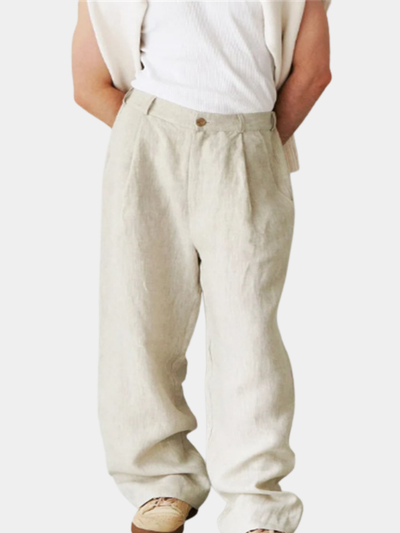 Jerry | Wide-leg linen pants