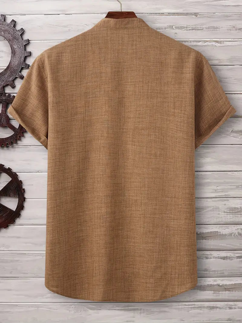 Jarvis | Short-sleeved shirt with chest pocket