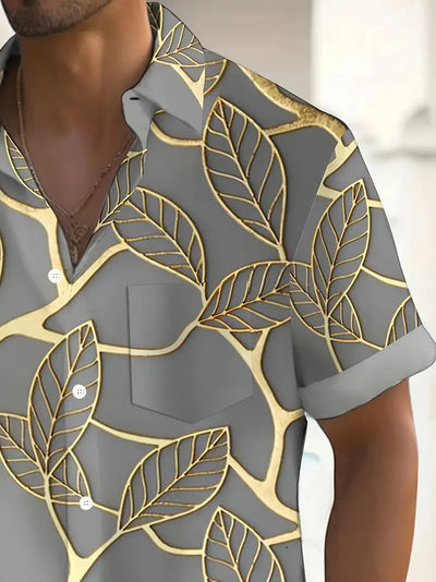 Luis® | Digital Short-Sleeved Shirt For Men