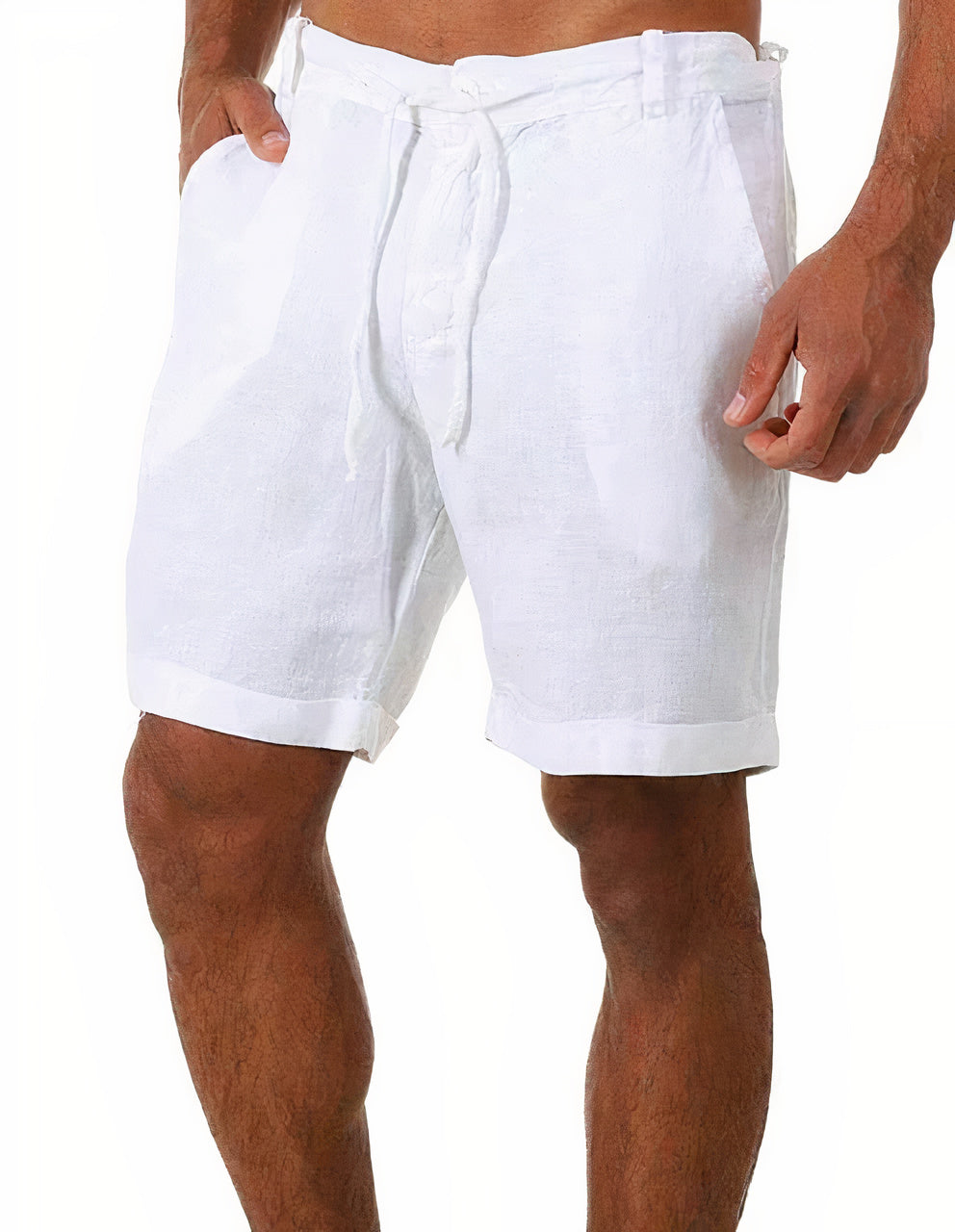 Justin | Linen Summer Shorts
