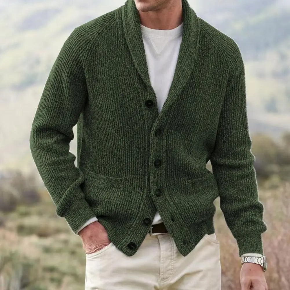 Álvaro® | Classic Buttoned Knitted Cardigan