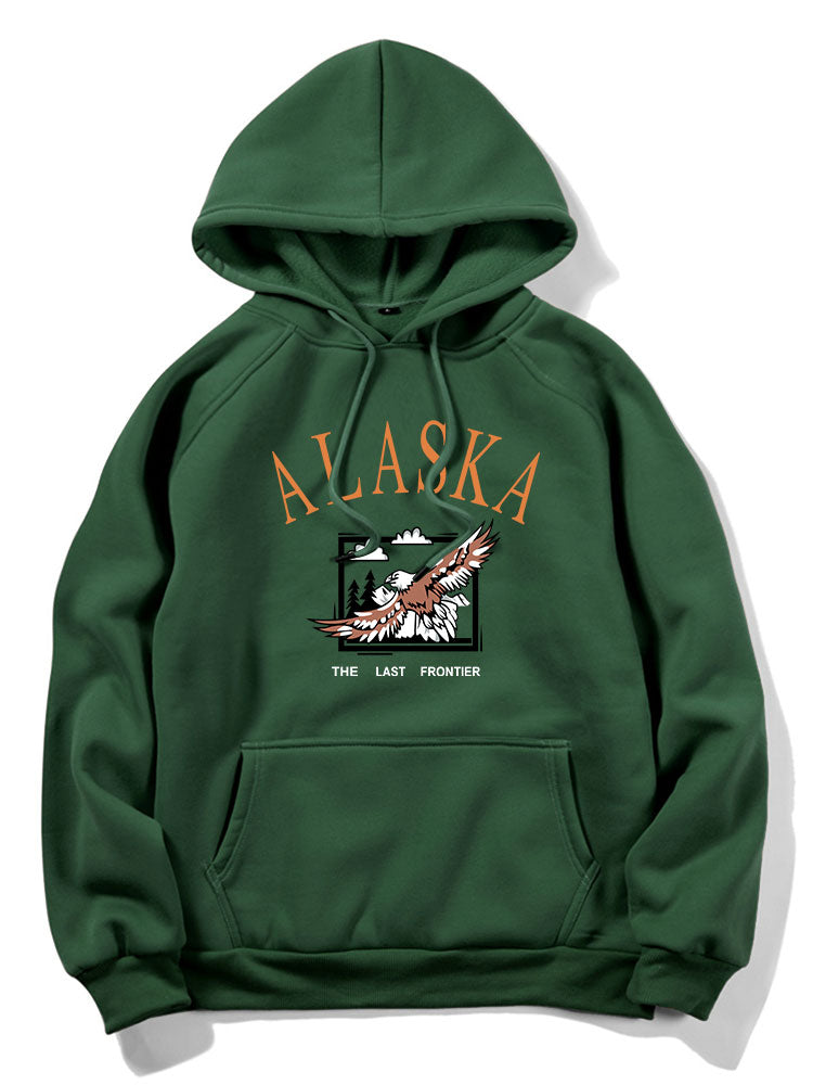 Alexander | Alaska Eagle Print Hoodie